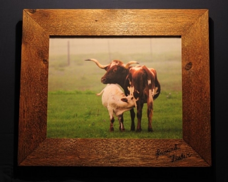 Bull Elk by artist lenard fisher